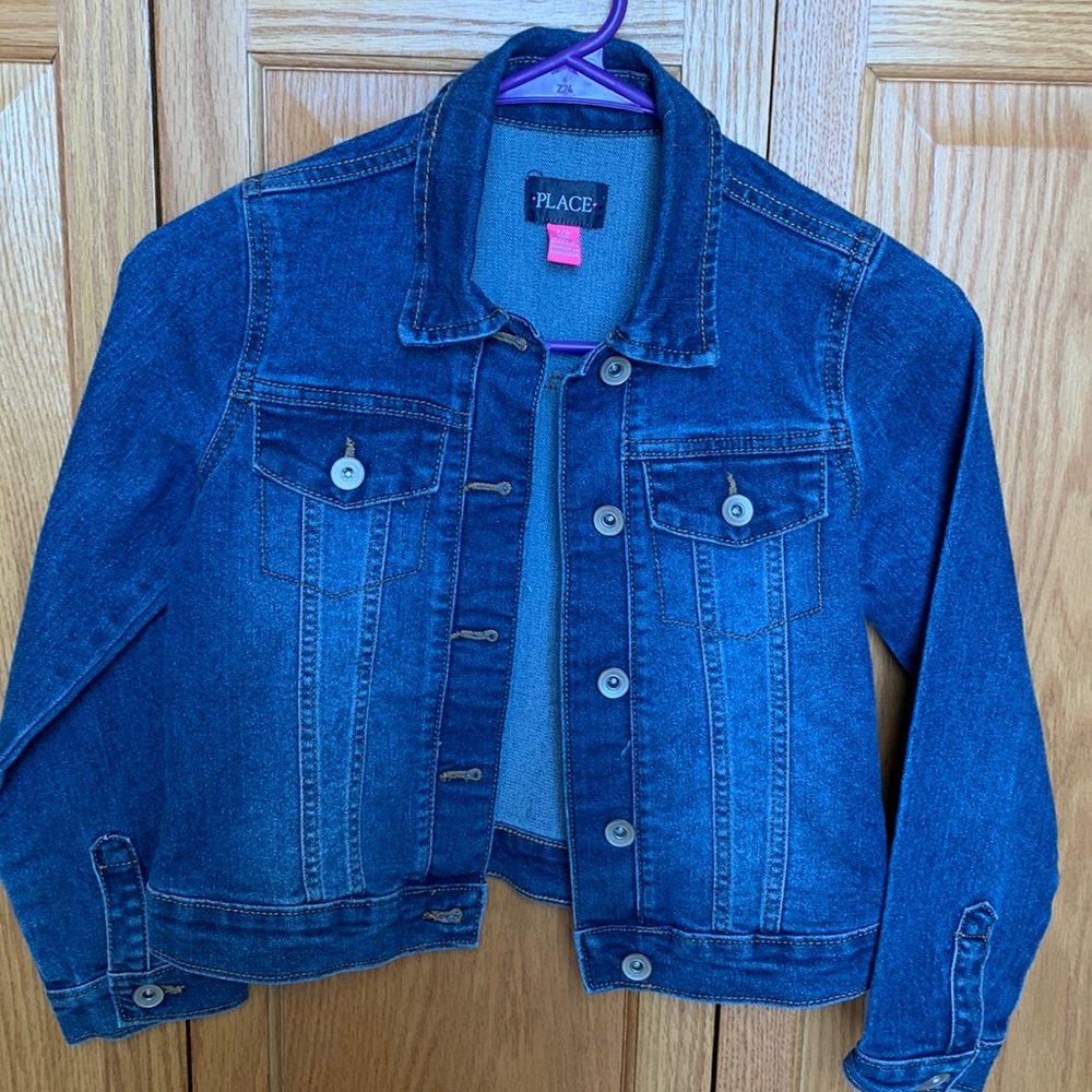Children’s Place Denim Jacket Girl’a Size M (7-8)